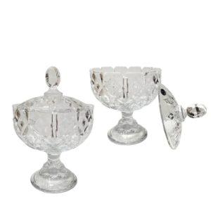 KJ Perabot Minowa Toples Kristal Kaca