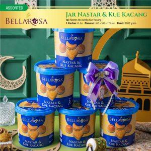 Kue Kering Bellarosa Paket Jar Nastar & Kue Kacang 2025
