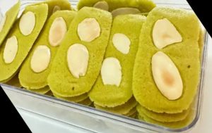 Kue Lidah Kucing Green Tea