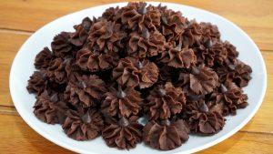 Kue Semprit Coklat