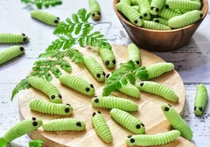 Kue Kering Ulat Hijau